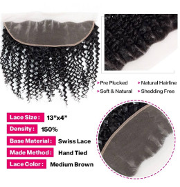 GrandeBeaute Hair Water Wave 3 Bundles With Closure Remy Human Hair Bundles With Closure Brazilian Hair Weave Bundles With Closure