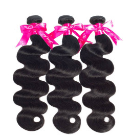 GrandeBeaute Hair Body Wave Bundles With Lace Closure 5x5 Closure With Bundles Remy Brazilian Human Hair 3 Bundles With Closure