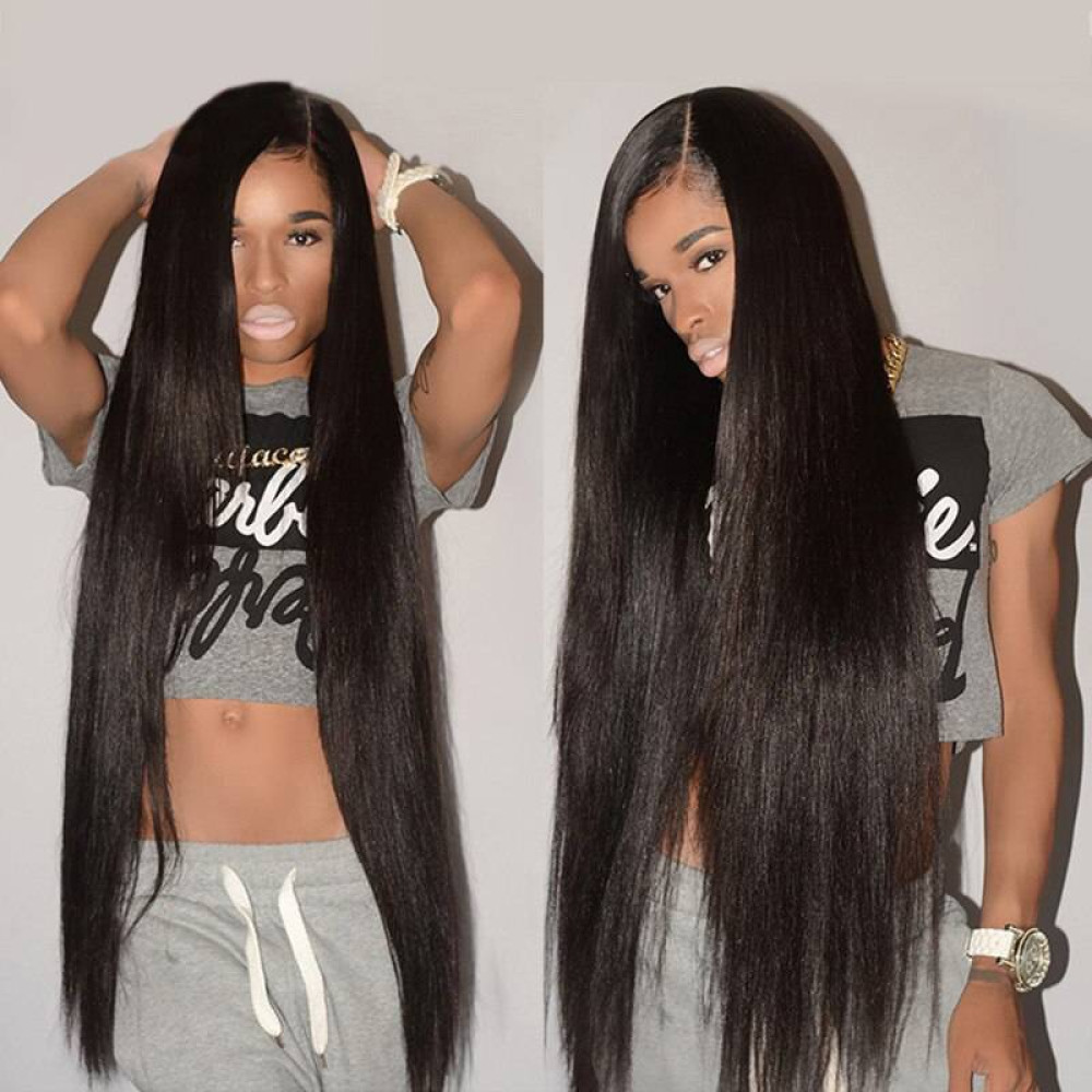 GrandeBeaute Brazilian Straight Hair Bundles 100% Human Hair Weave Bundles 8-30 inch Natural Color Remy hair Weave 1Pcs Beautiful