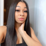GrandeBeaute Hair Straight Lace Front Human Hair Wigs For Women HD Lace Frontal Wig Long Brazilian Straight Lace Closure Wig